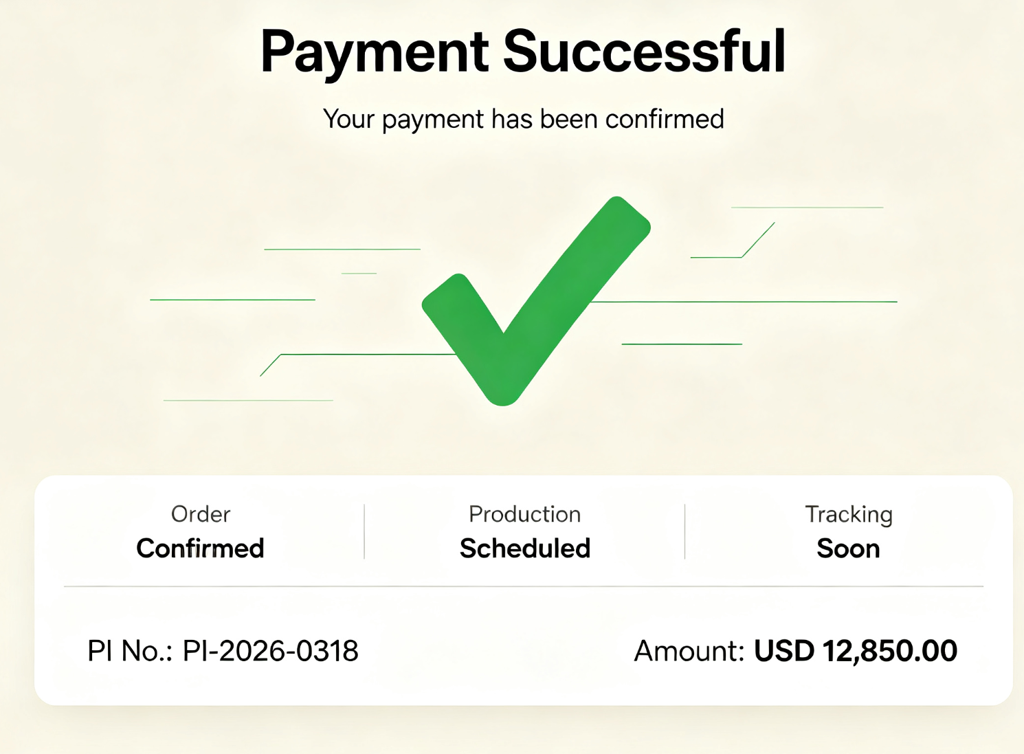 Deposit Received